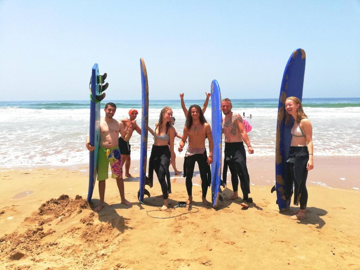 Отель Pearl Surf Camp Morocco Imi Ouaddar Экстерьер фото
