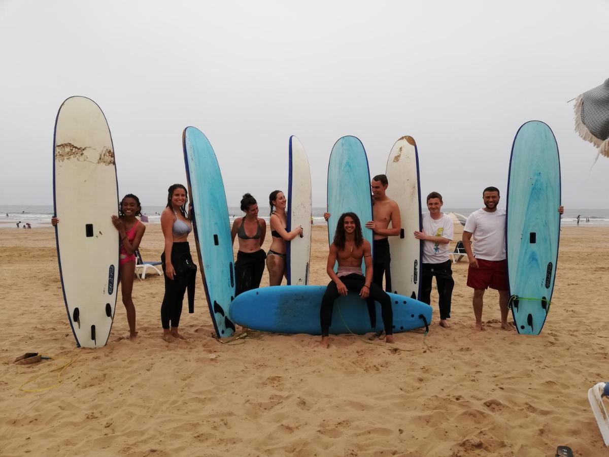 Отель Pearl Surf Camp Morocco Imi Ouaddar Экстерьер фото